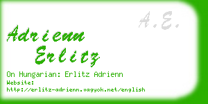 adrienn erlitz business card